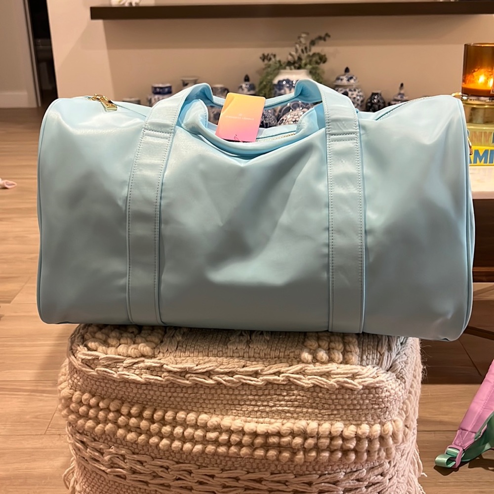 Stoney clover x target blue duffle